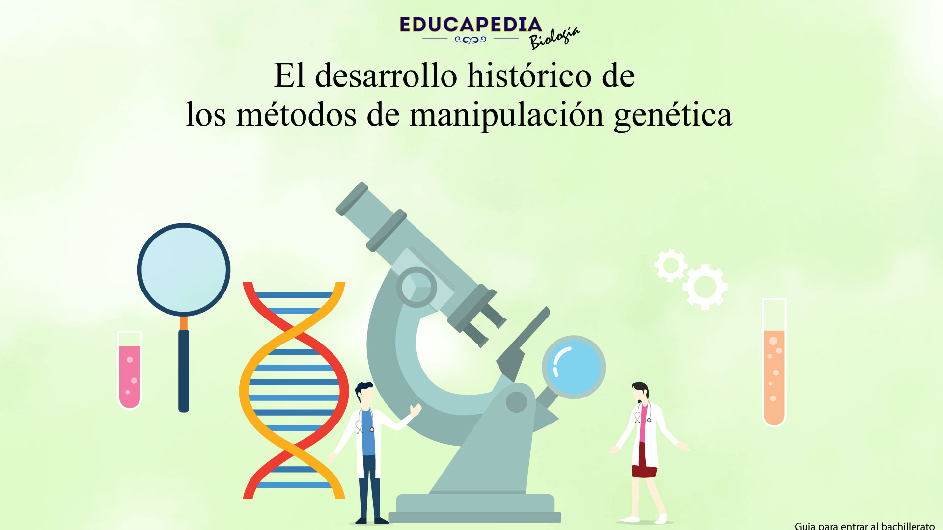 El desarrollo histórico de los métodos de manipulación genética