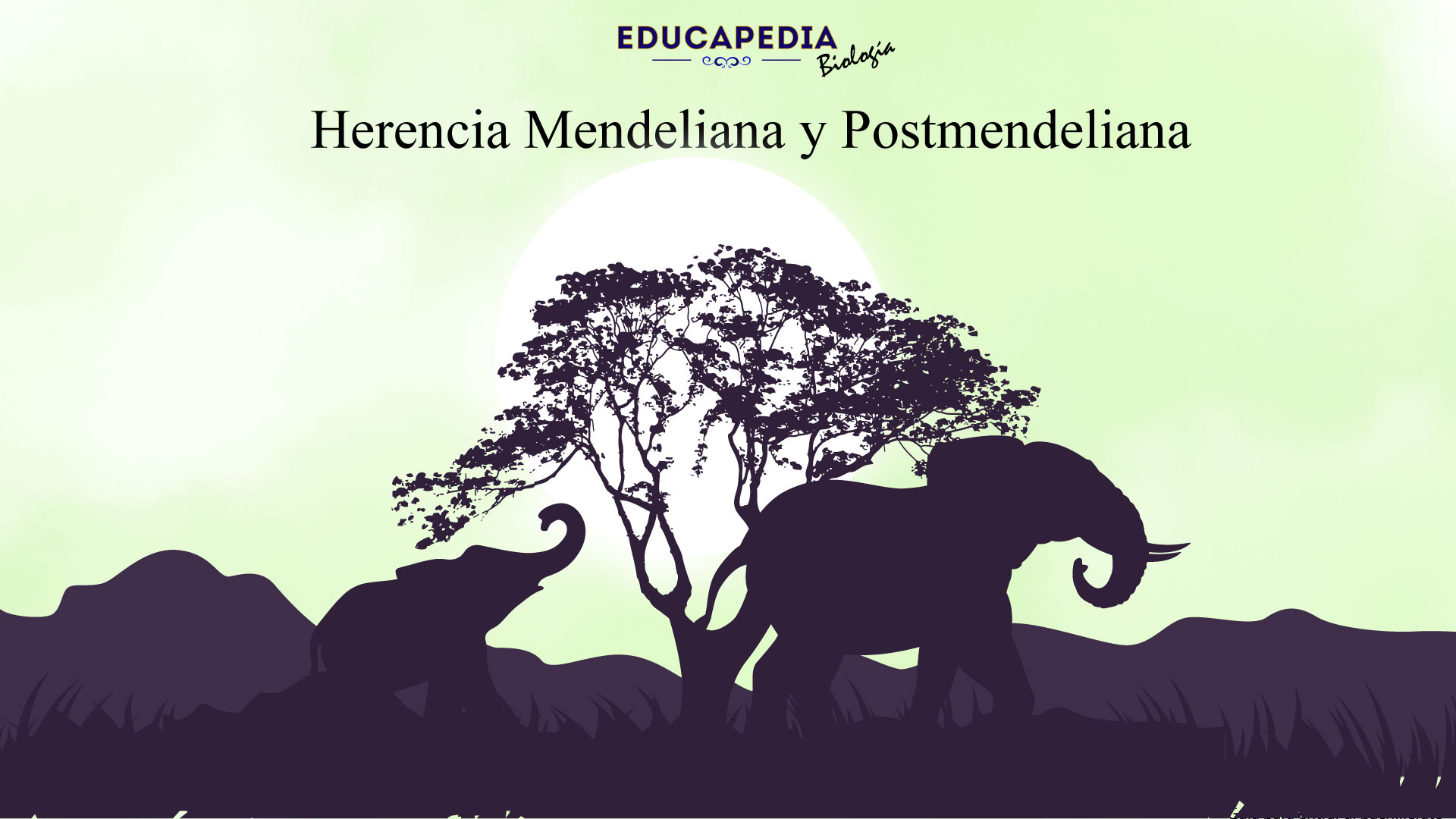 Herencia Mendeliana y Postmendeliana