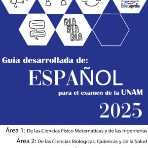 Guía desarrollada de Español para el examen de la UNAM