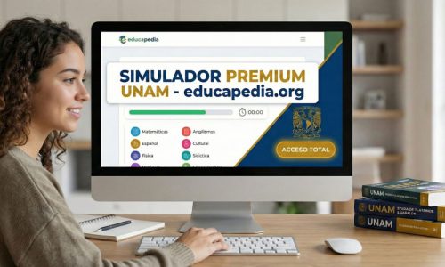 Simulador Premiun para el examen de admisión de la UNAM